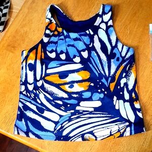 Athletic Works ☆ Blue and Orange Tank